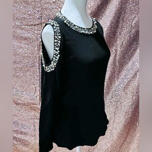 Introducing the I-N-C Womens Embellished Pullover Sweater - SIZE XS